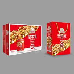 智汇超脑坚果乳手提礼盒装复合蛋白饮料招商240ml×20罐