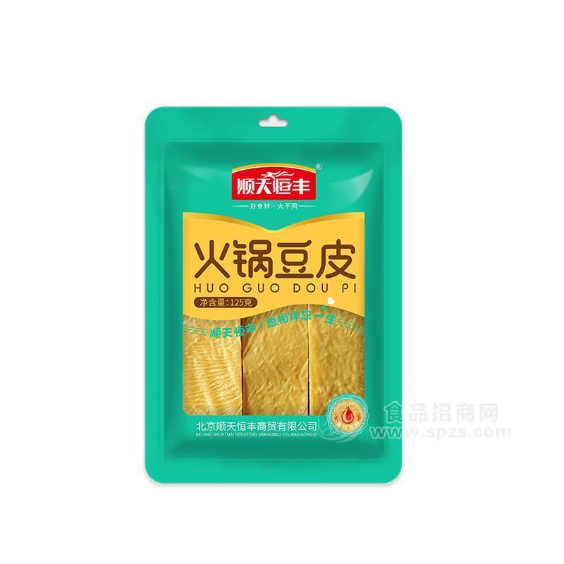 順天恒豐火鍋豆皮干鮮食品125g