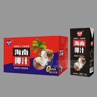 金世寶海南椰汁植物蛋白飲料盒裝招商250ml