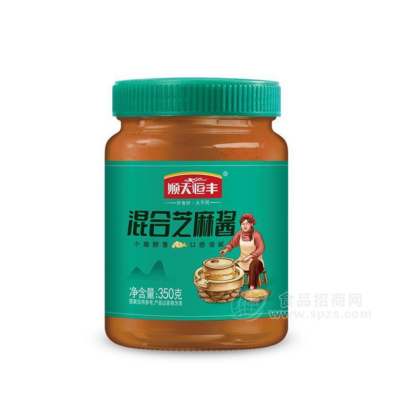 ·顺天恒丰混合芝麻酱调味酱350g 