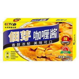 仁益食品佃芽0添加辣味咖喱醬招商100g