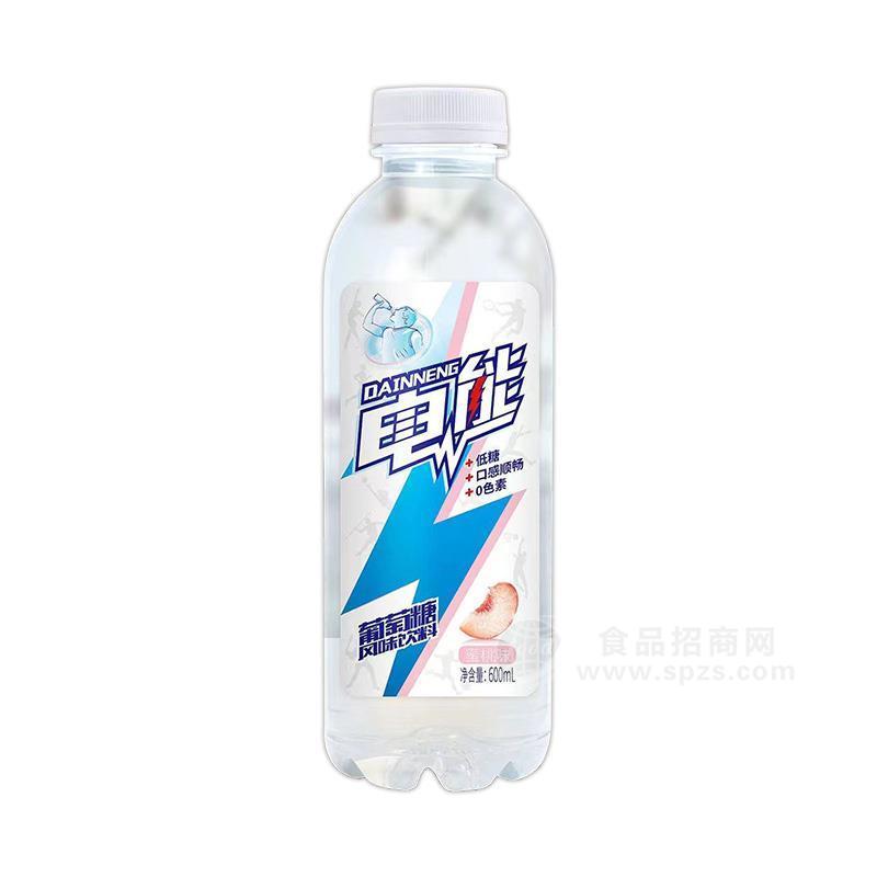 電能蜜桃味葡萄糖風味飲料600mL