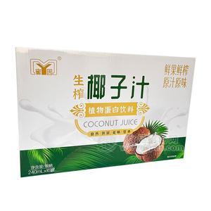 蜜園生榨椰子汁植物蛋白飲料禮盒裝240mlx16罐