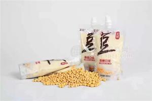 蔬馫原磨豆?jié){無(wú)糖豆奶早餐飲品袋裝豆?jié){