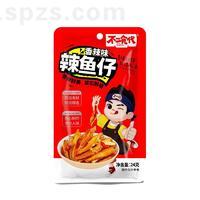 不二食代香辣味辣小鱼仔24克两元小食品