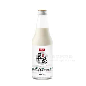 徽磨坊豆奶玻璃瓶290ml