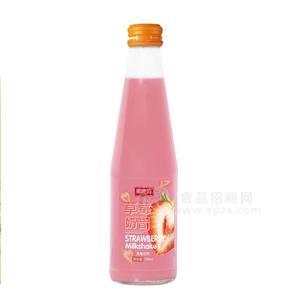 徽磨坊草莓奶昔风味饮料290ml