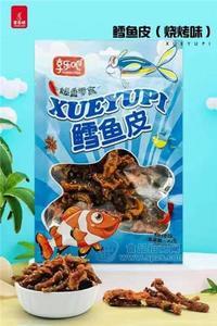 享樂吧燒烤味鱈魚皮方便休閑小零食82g