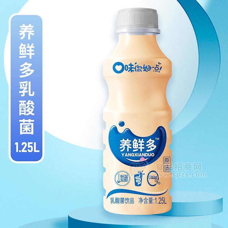 养鲜多原味乳酸菌饮品乳饮料1.25L