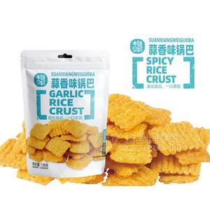 丰味日记蒜香味锅巴膨化食品袋装招商138g