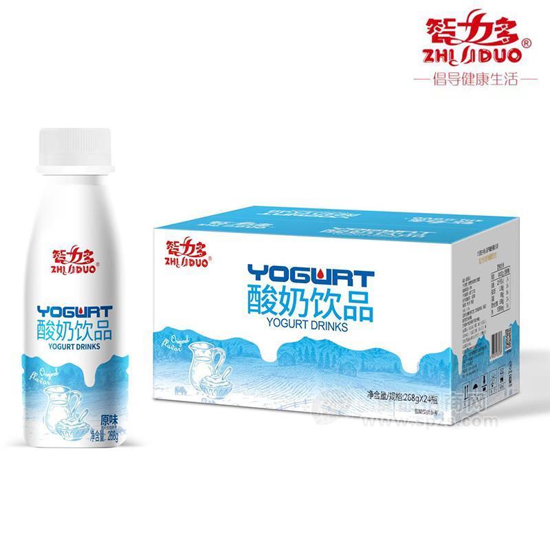 智力多酸奶饮品乳饮料箱装招商268g×24瓶