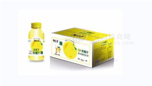 柚益香常山柚双柚汁果蔬汁饮料308ml×15瓶玻璃瓶装饮品