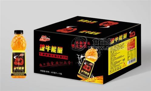 捷牛能量?；撬釓?qiáng)化維生素飲料600ml×15瓶