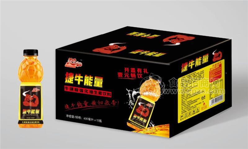 捷牛能量?；撬釓娀S生素飲料600ml×15瓶