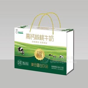 圣元智尊高鈣核桃牛奶復(fù)合蛋白飲品250mlx12盒