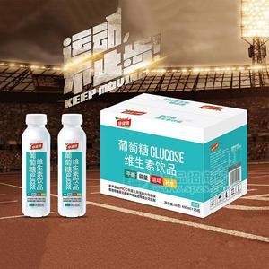 绿健源原味葡萄糖维生素饮料箱装招商480ml×15瓶