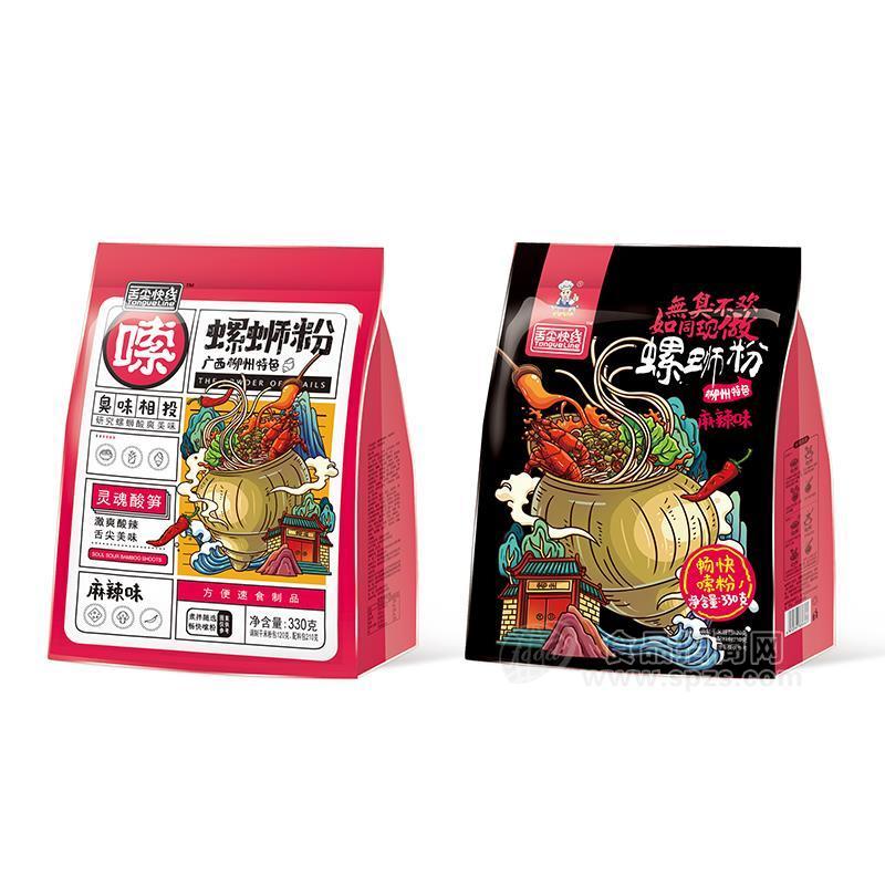 ·舌尖快线麻辣味螺蛳粉方便速食制品330g 