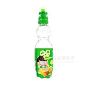 QQ潮爆檸檬味碳酸飲料250mL