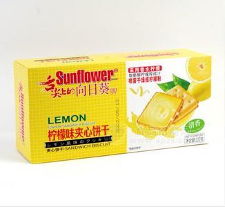 122克柠檬味夹心饼干