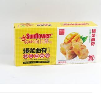 108克芒果爆浆曲奇点心