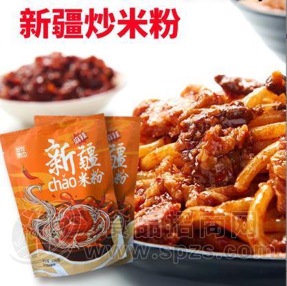 正宗新疆炒米粉酱料 餐饮炒米粉批发厂家