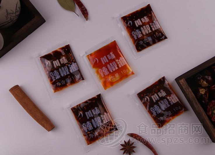 油泼辣子香辣红油小包装 凉菜饺子凉皮蘸料料包