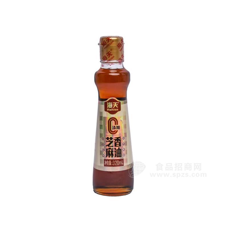 海天纯香芝麻油210ML装