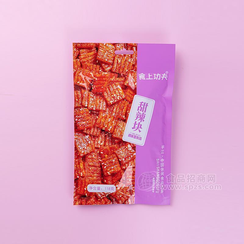 食上功夫甜辣块调味面制品118g 