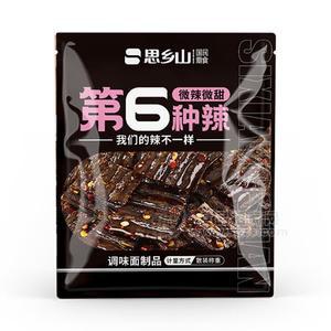 思乡山第6种辣微辣微甜辣条调味面制品招商