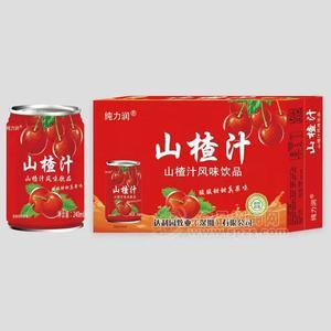 純力潤(rùn)山楂汁風(fēng)味飲品240ml