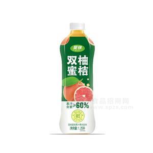 吳錚雙柚蜜桔果汁果肉飲料1.25l