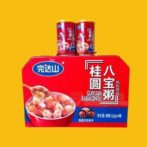 完達(dá)山桂圓八寶粥禮盒裝方便粥招商320mlx8罐