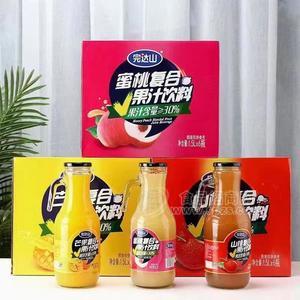 完达山蜜桃复合果汁饮料招商1.5lx6瓶