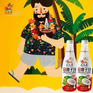 风之岛泰式椰子汁植物蛋白饮料招商1.25l