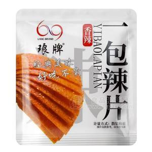 瑯牌一包辣片香辣味調(diào)味面制品休閑小零食散裝稱重