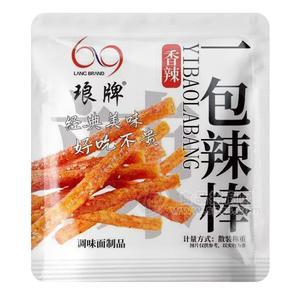 瑯牌一包辣棒香辣味調(diào)味面制品休閑小零食散裝稱重