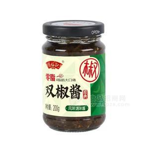葛福记双椒酱零脂肪辣椒酱调味品200g