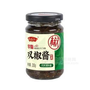 葛福記雙椒醬零脂肪辣椒醬調(diào)味品