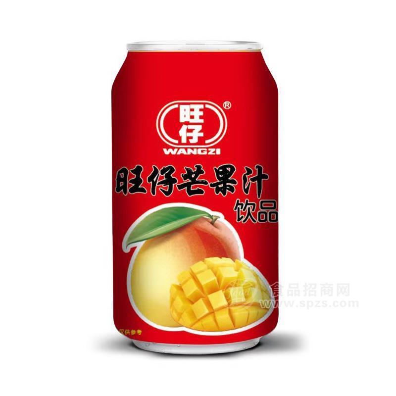 旺仔芒果汁飲品罐裝招商