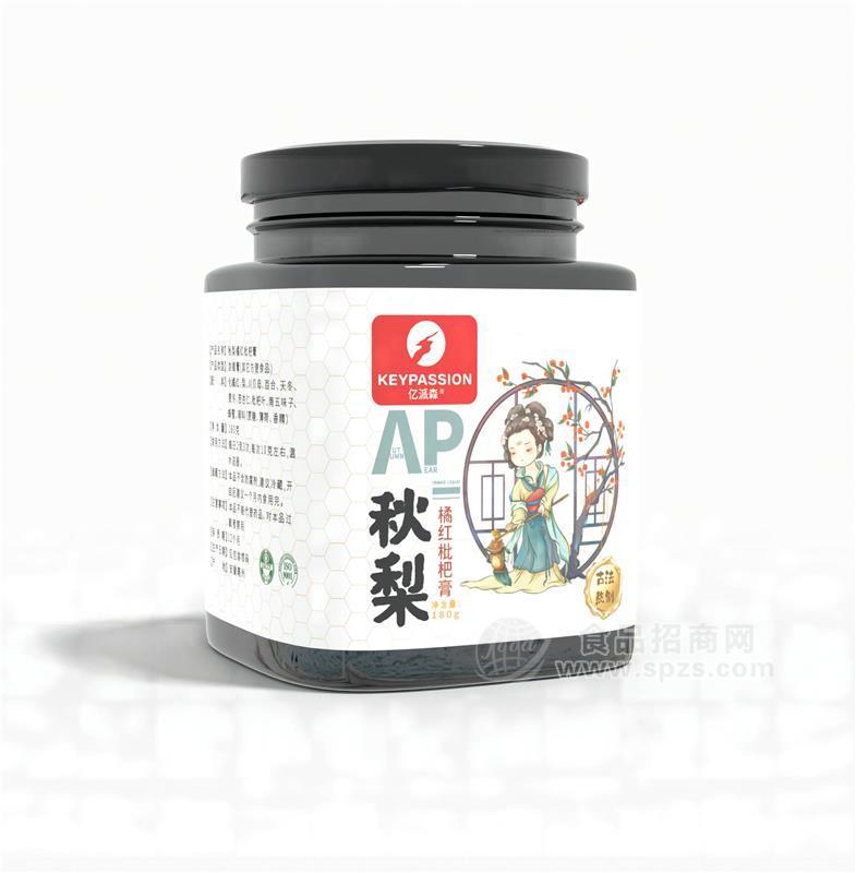 亿派森 秋梨橘红枇杷膏 膏滋代工