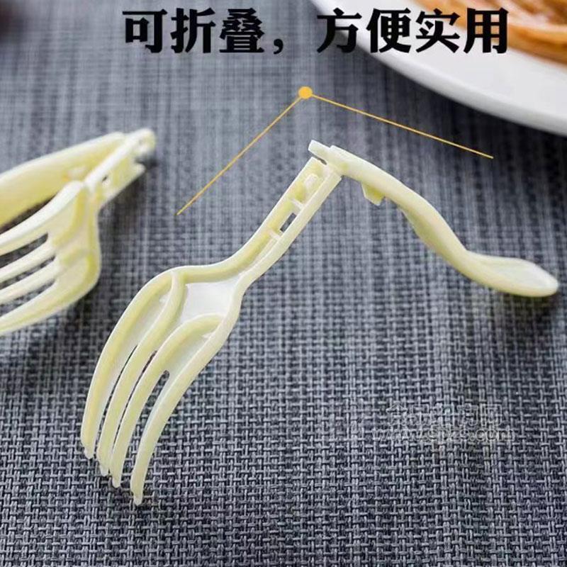 一次性方便面叉可折疊方便使用