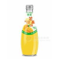 椰旺芒果汁280g玻璃瓶芒果汁果汁飲料