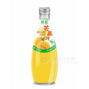 椰旺芒果汁280g玻璃瓶芒果汁果汁飲料