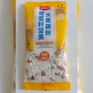 正德益奇亞籽堅(jiān)果水果藕粉沖調(diào)食品