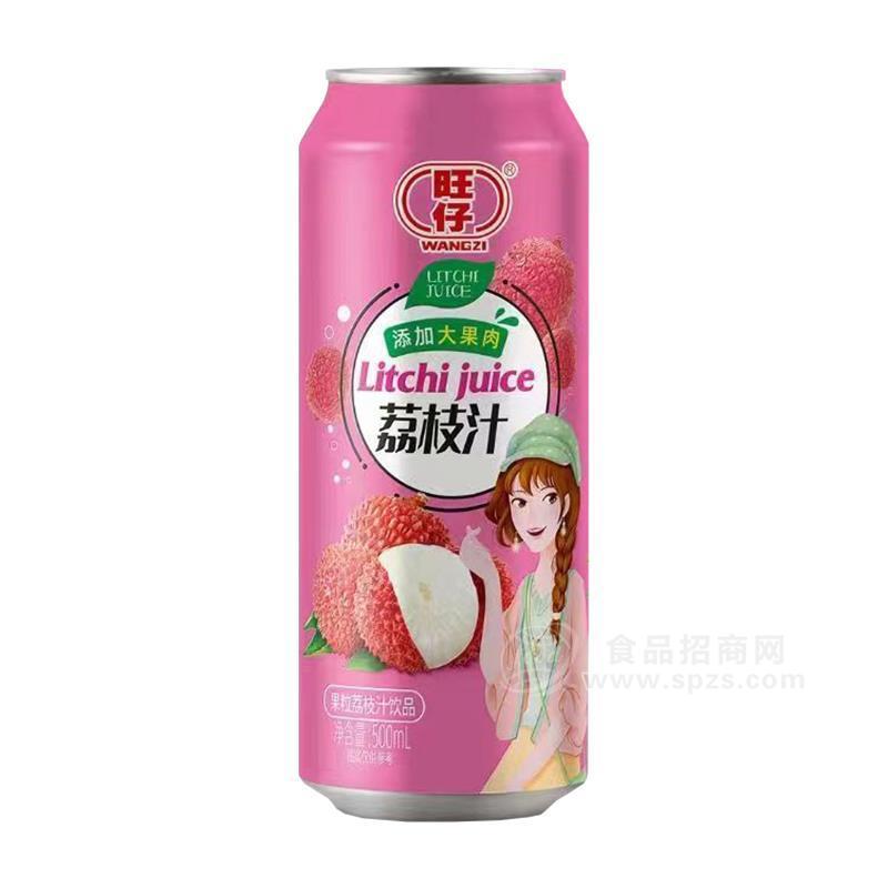 旺仔果粒荔枝汁飲品500ml