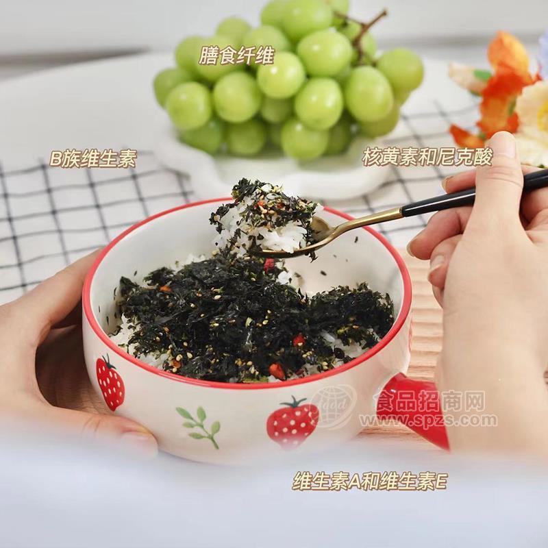 喜啰啰拌饭海苔袋装招商10包