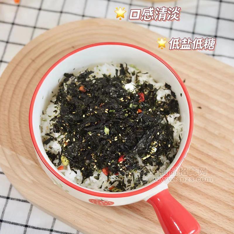 喜啰啰拌饭海苔实拍图招商10.8gx10包