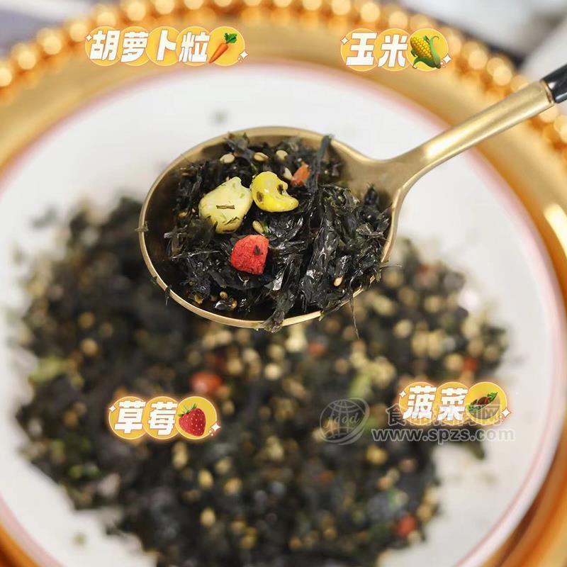 喜啰啰拌饭海苔细节图10.8gx10包