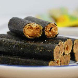 喜啰啰蛋卷海苔棒实拍图休闲食品