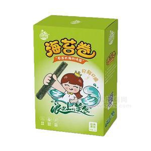 喜啰啰經(jīng)典原味海苔卷休閑食品